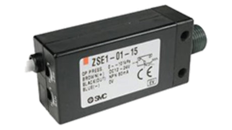 SMC | Pressostato ZSE1-01-55L, pressione massima 0 kPa, IP40